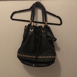 Large black purse